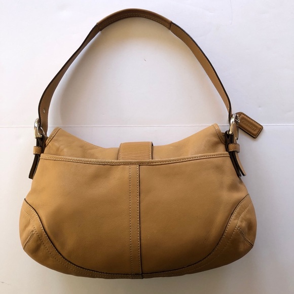 tan leather coach